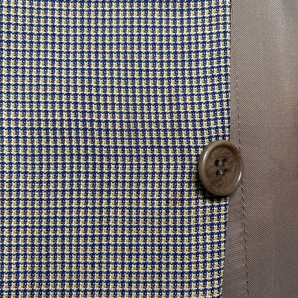 Canali Blazer Sport Coat (44R) 2B0V Textured Micro Check Quiet Luxury Old Money - Picture 15 of 15